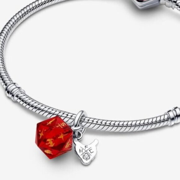 Pandora Stranger Things Hellfire Club Dice Dangle Charm - Picture 3 of 6